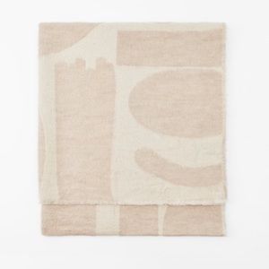 Oversized scarf Beige